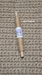 Thread Jute. 25 Yards Bobbin. Lace Weight. Natural Color.