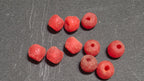 Beads Reclaimed Glass. Set of 10. Sea Glass Size 10mm.