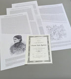 Collection Instructions Kellogg French Tailor System Cutting Garments, Reprint