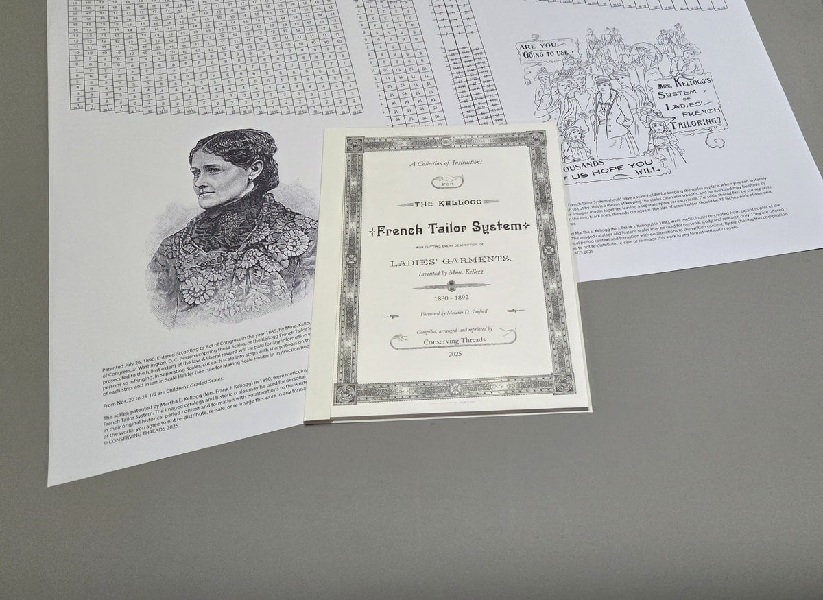 Collection Instructions Kellogg French Tailor System Cutting Garments