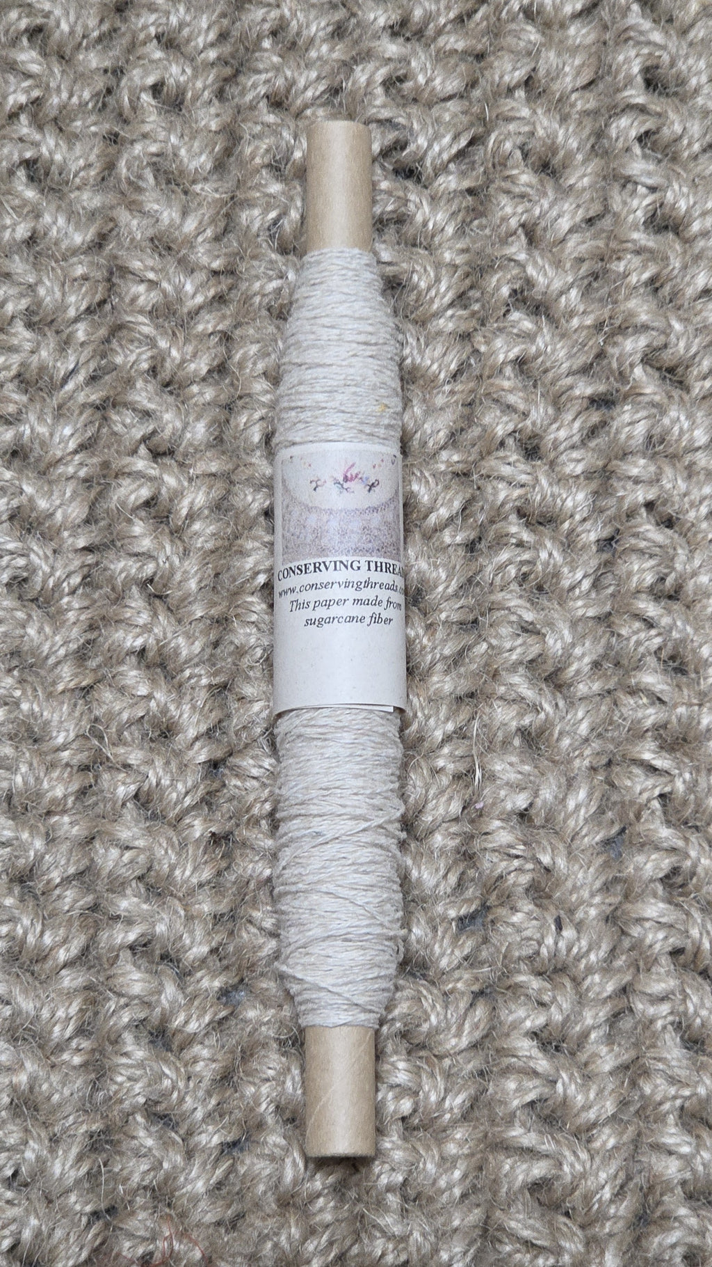 Seaweed Sewing Thread, 50 Yards Spool. Natural Plant Fiber. 2 ply