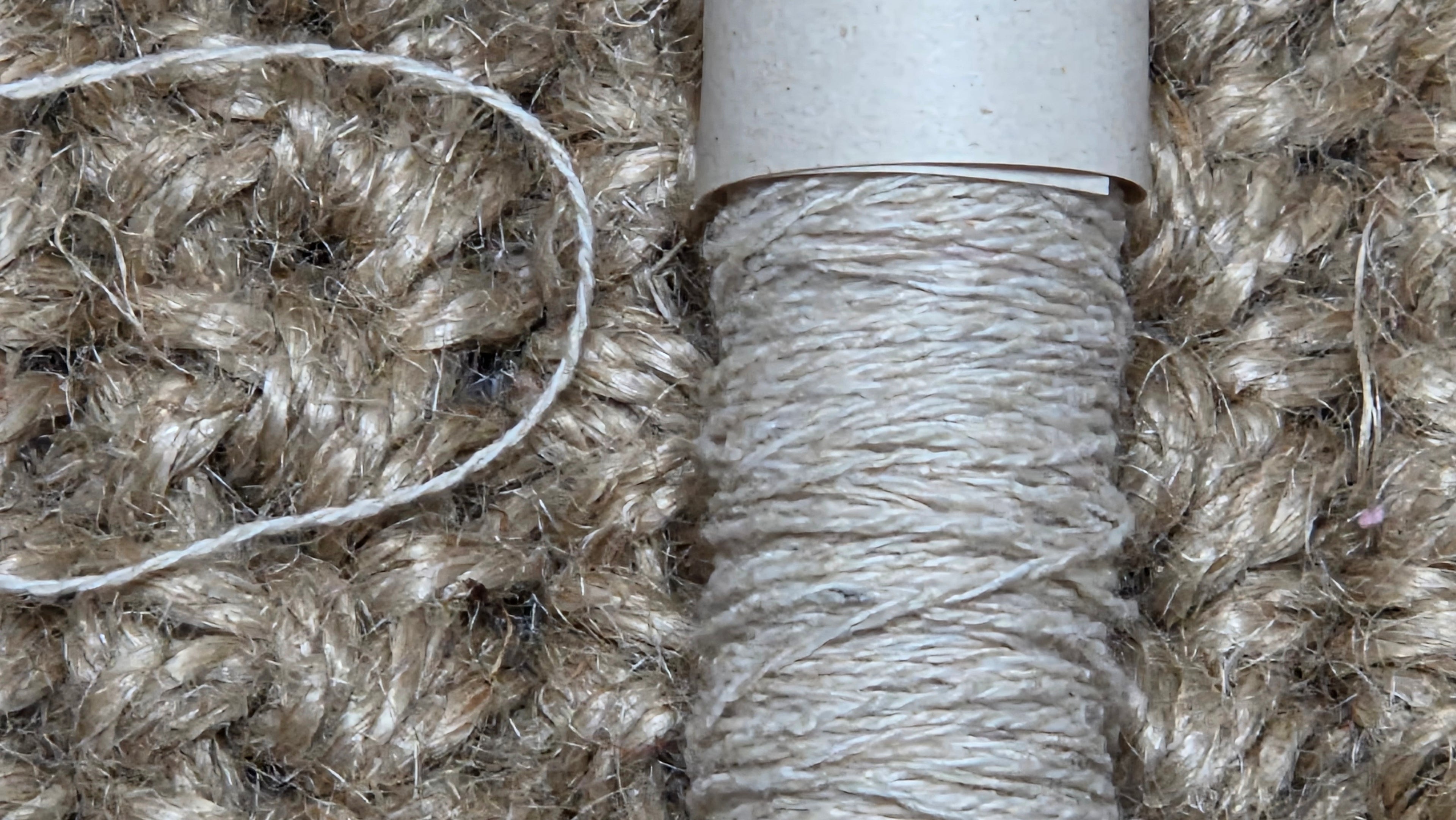 Seaweed Sewing Thread, 50 Yards Spool. Natural Plant Fiber. 2 ply