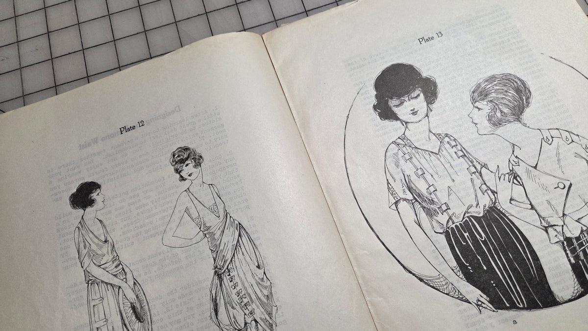 Fashion Academy Course 6 Book Lot NY Dress Making Costume Design 1920 Book 3-8