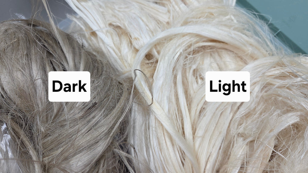 Lotus Flower Plant Long Fiber Bundle. 100% Natural Fiber. Semi Combed.
