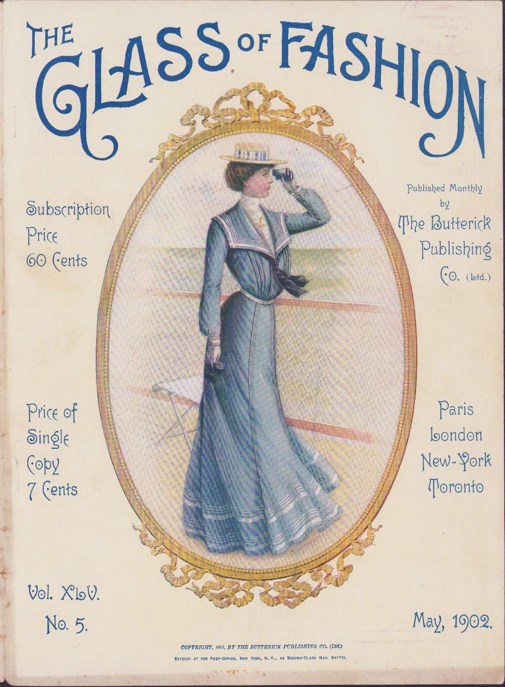 The Glass of Fashion, 1902 May, Butterick Publishing Co. Ltd., Vol 45 No 5.