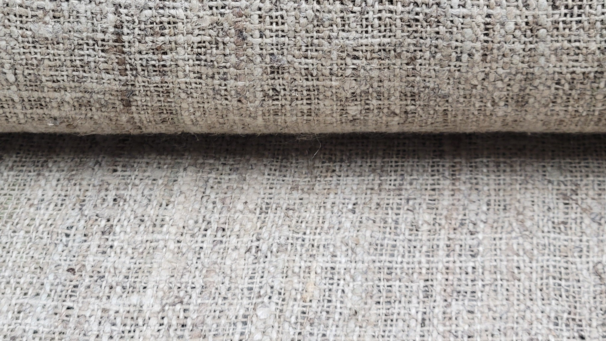 Nettle Hand Loom Woven Fabric. By the 1/2 Yard. 100% Plant Fiber. 44" Wide