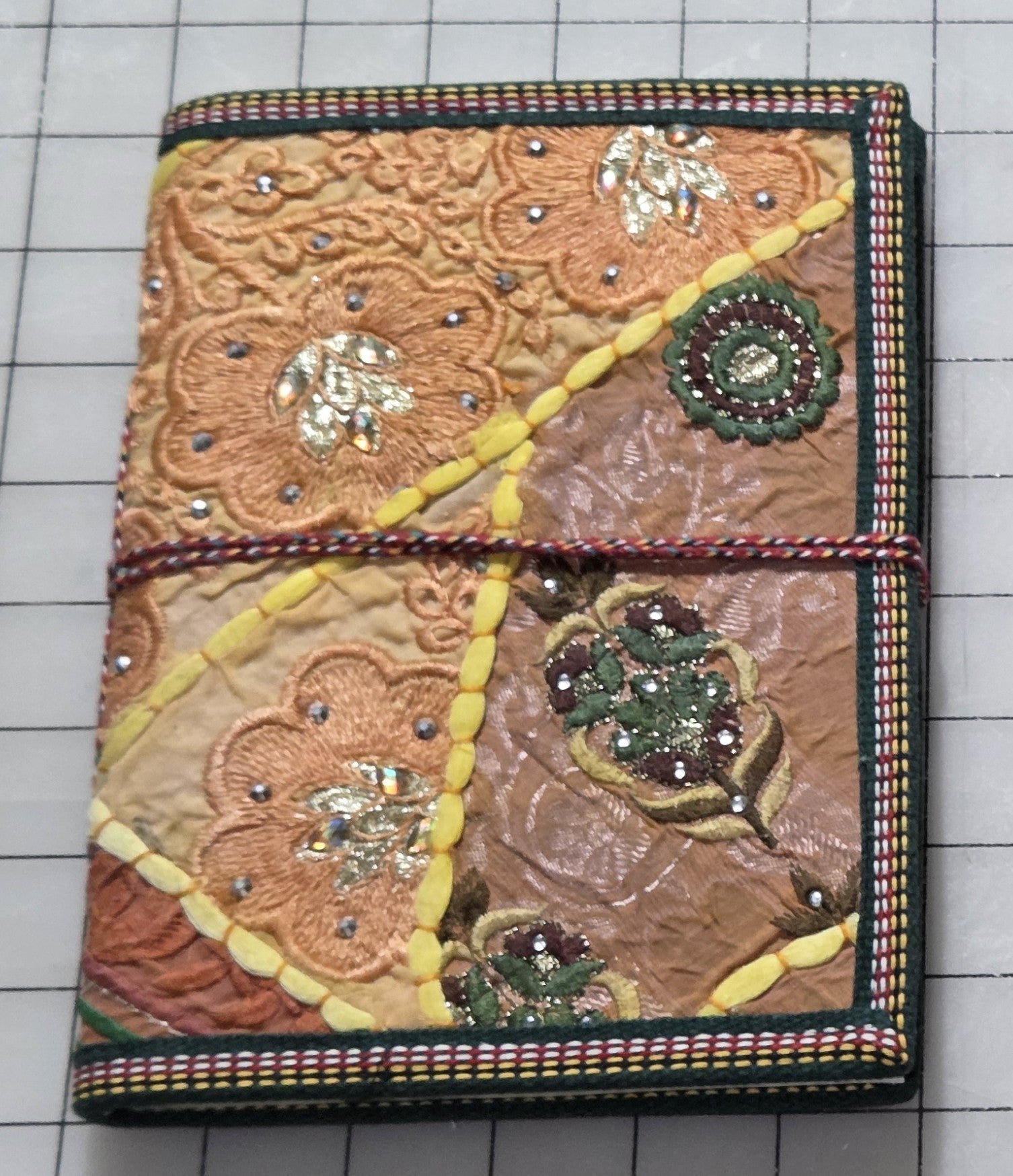Art Journal Handmade Reclaimed Silk Saree