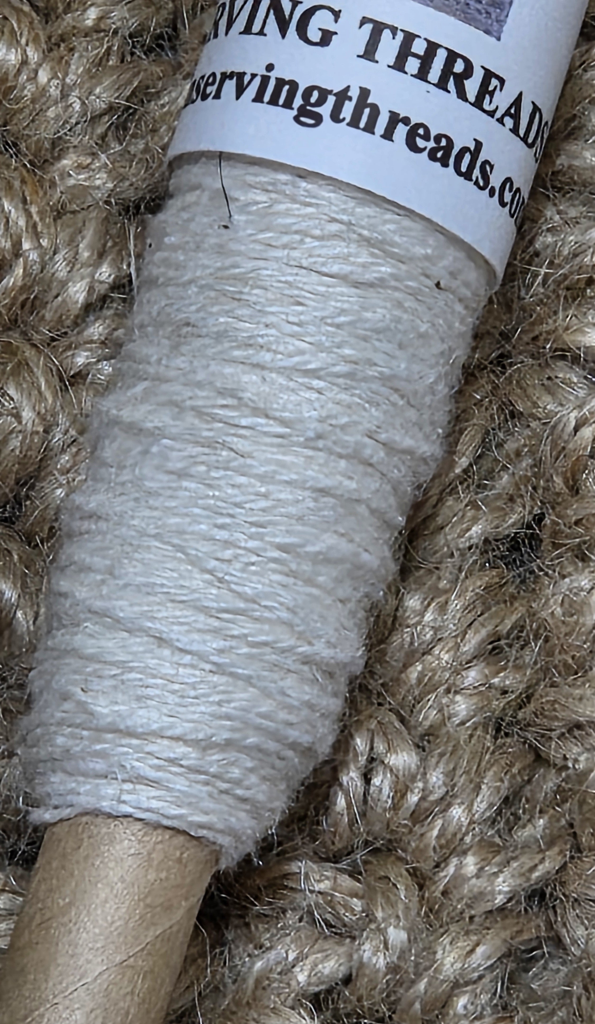 Thread Cotton + Hemp Blend, 50 Yards Spool