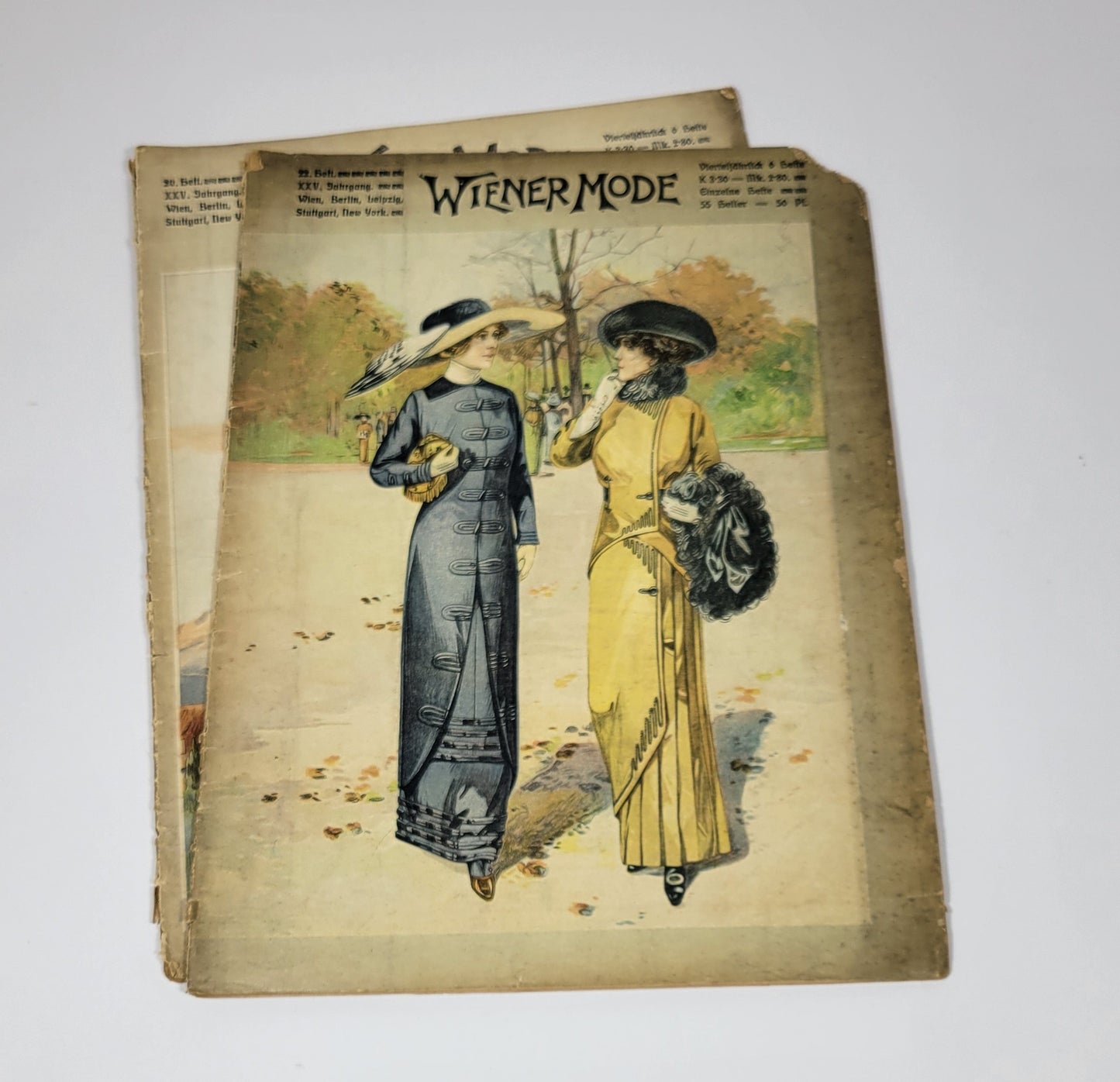 Lot 7 Weiner Mode Catalog German New York Fashion 1912 Edition