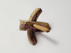 Spindle, Hand-Carved Bottom Whorl Style, Reclaimed Mango Wood (Small Pink Burl)