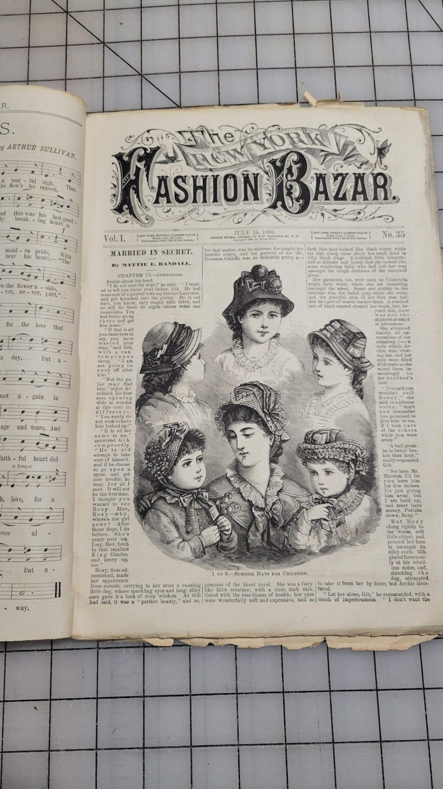 New York Fashion Bazar 1880 July / Aug 5 Weeks Newspaper George Munro Victorian