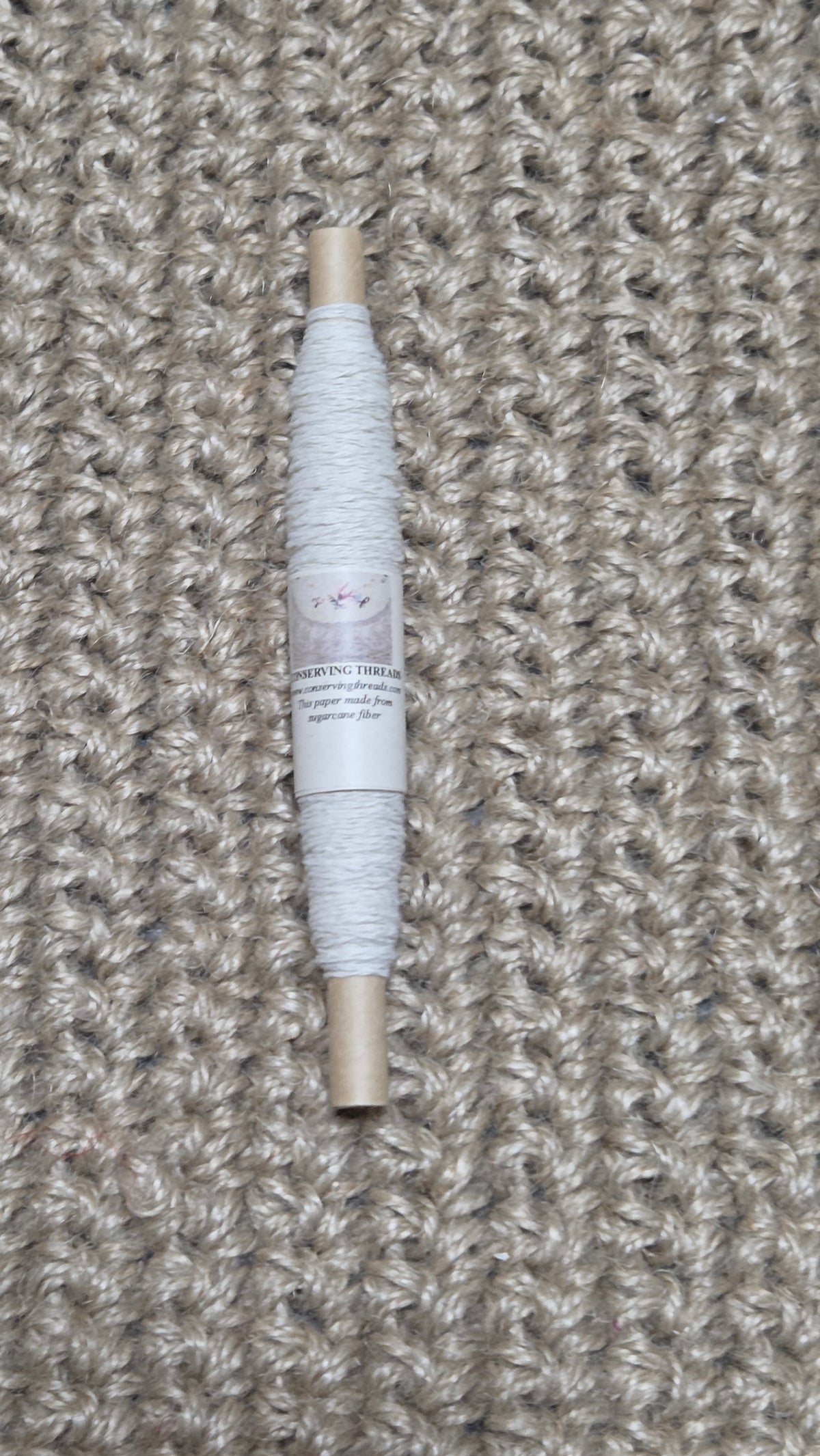 Sewing Thread from the Fireweed Plant, Natural Plant Fiber. 2 Ply