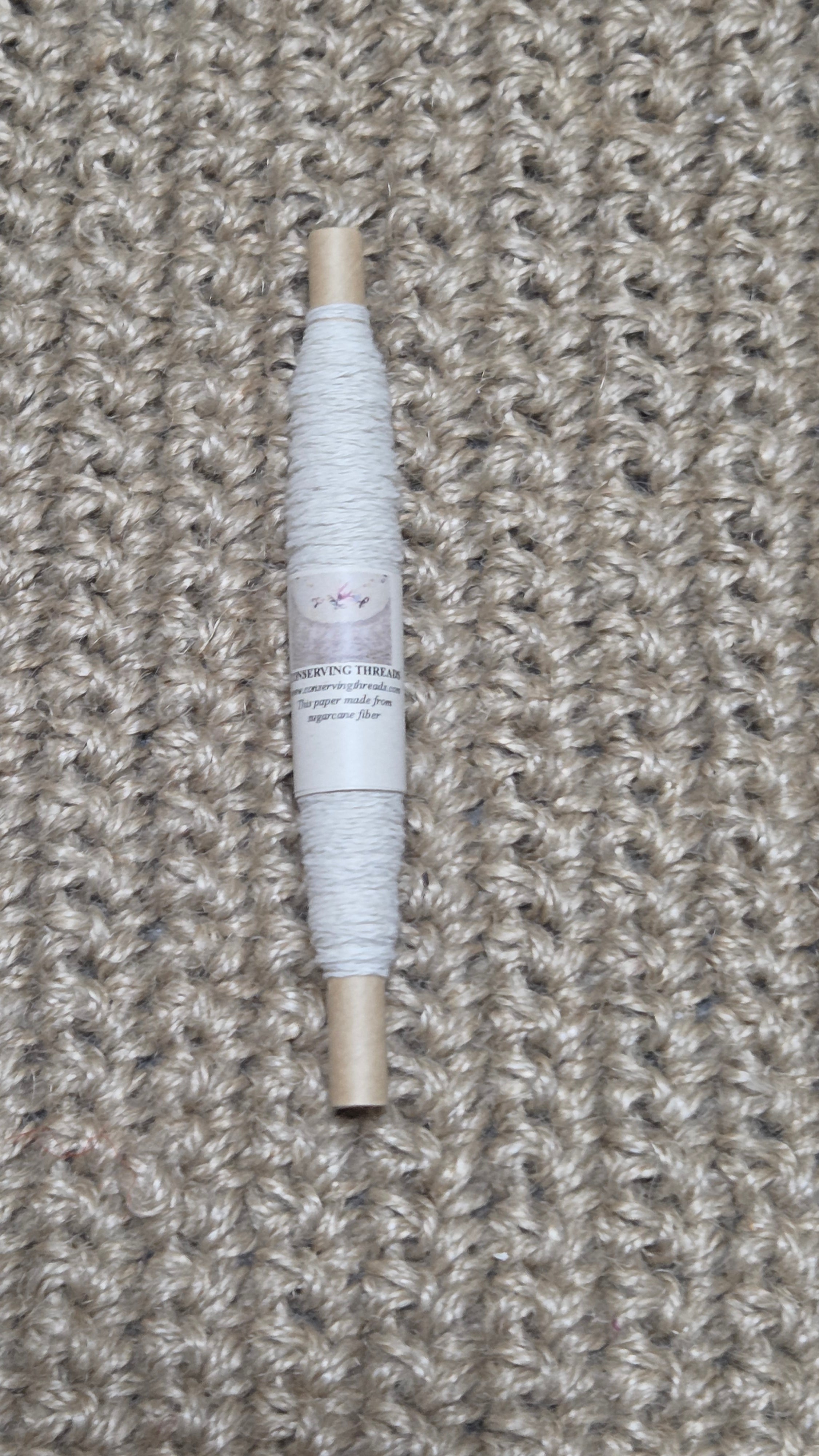 Sewing Thread from the Fireweed Plant, Natural Plant Fiber. 2 Ply