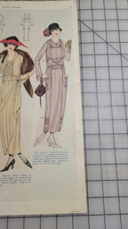 Elite Styles, 1919 October Original Dressmaker Tailor Fashion Catalog Ladies Mag