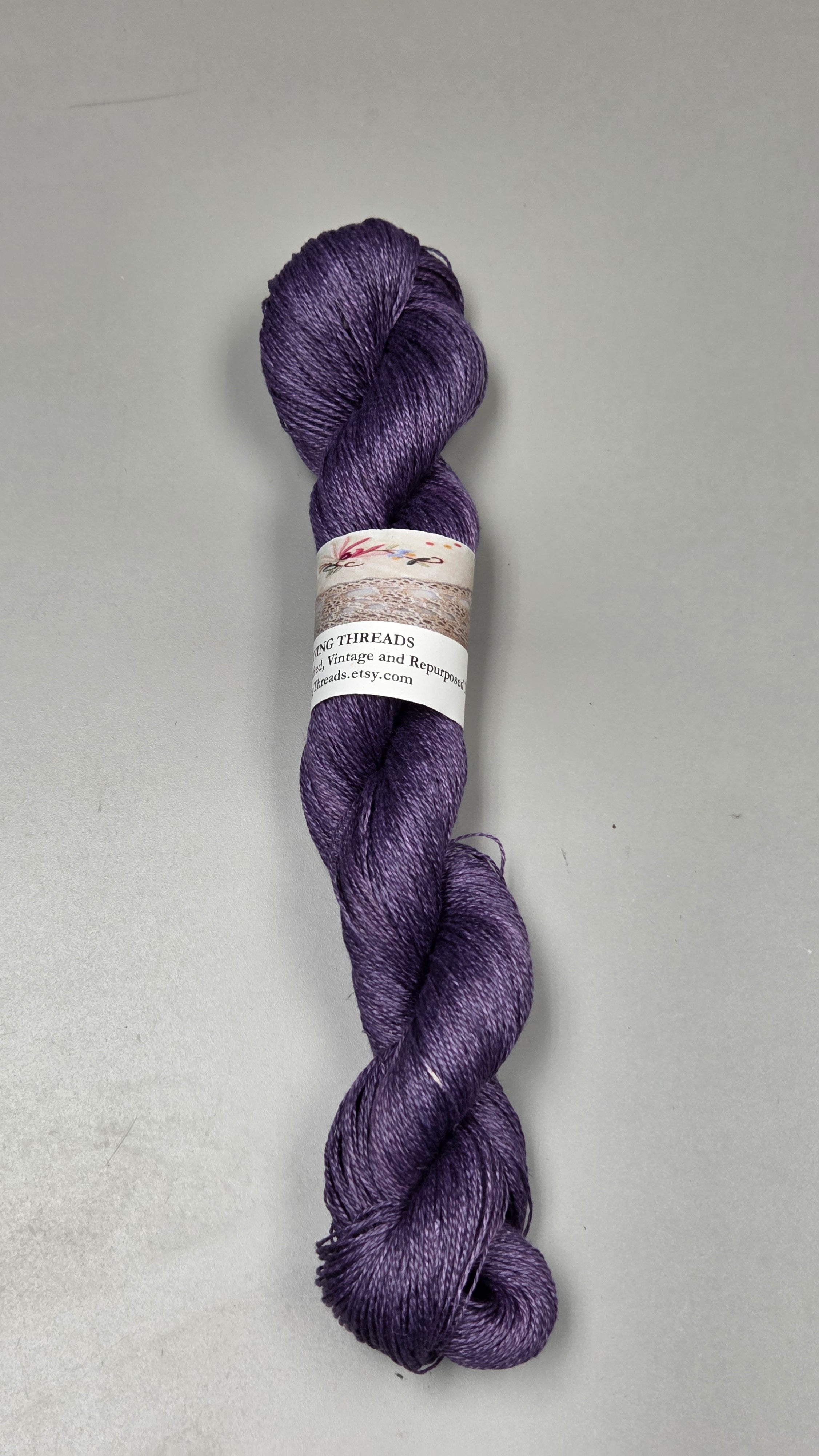 Linen Yarn, Small Batch Studio Dyed. Machine Spun 10/2