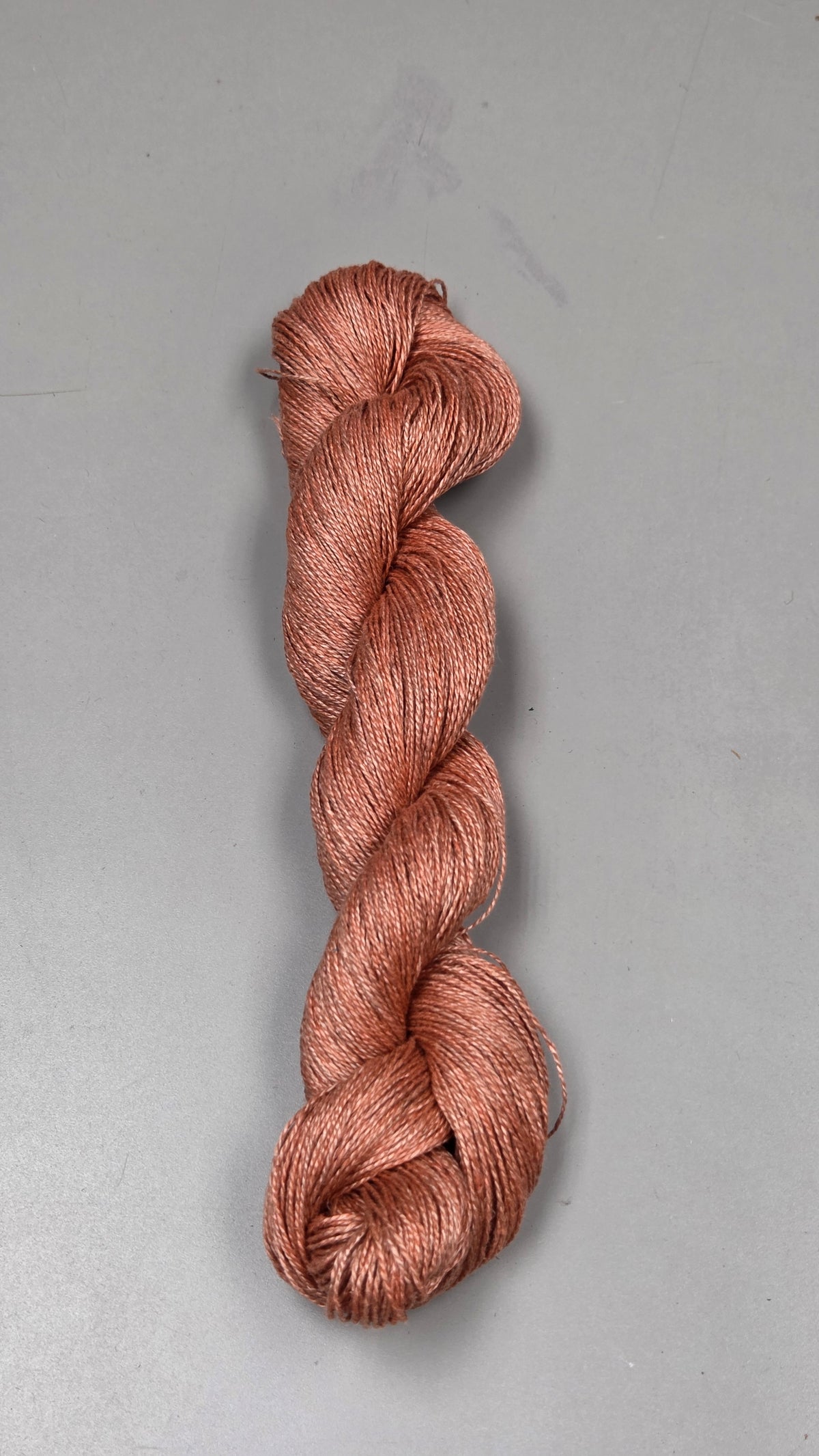 Linen Yarn, Small Batch Studio Dyed. Machine Spun 10/2