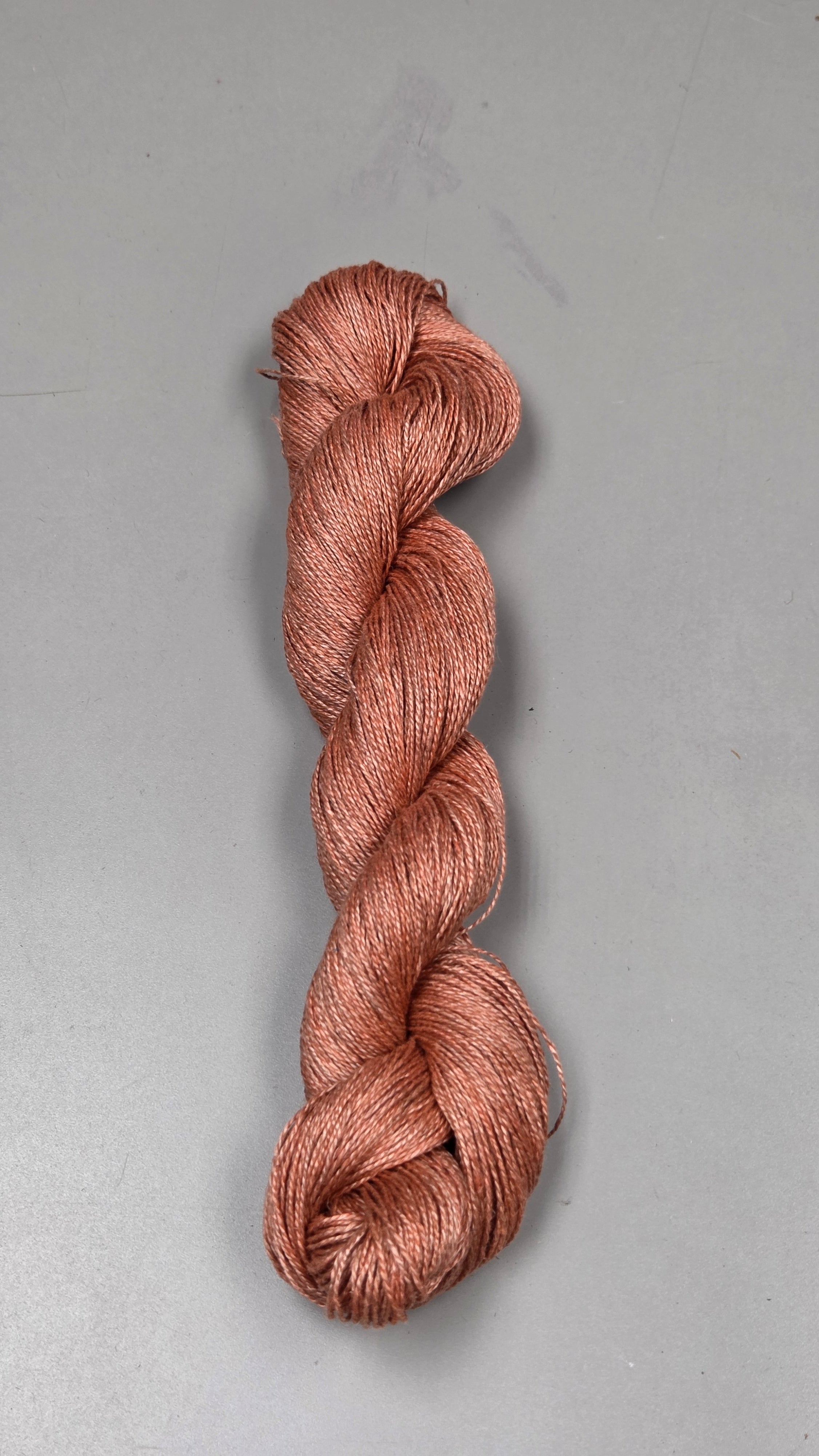 Linen Yarn, Small Batch Studio Dyed. Machine Spun 10/2