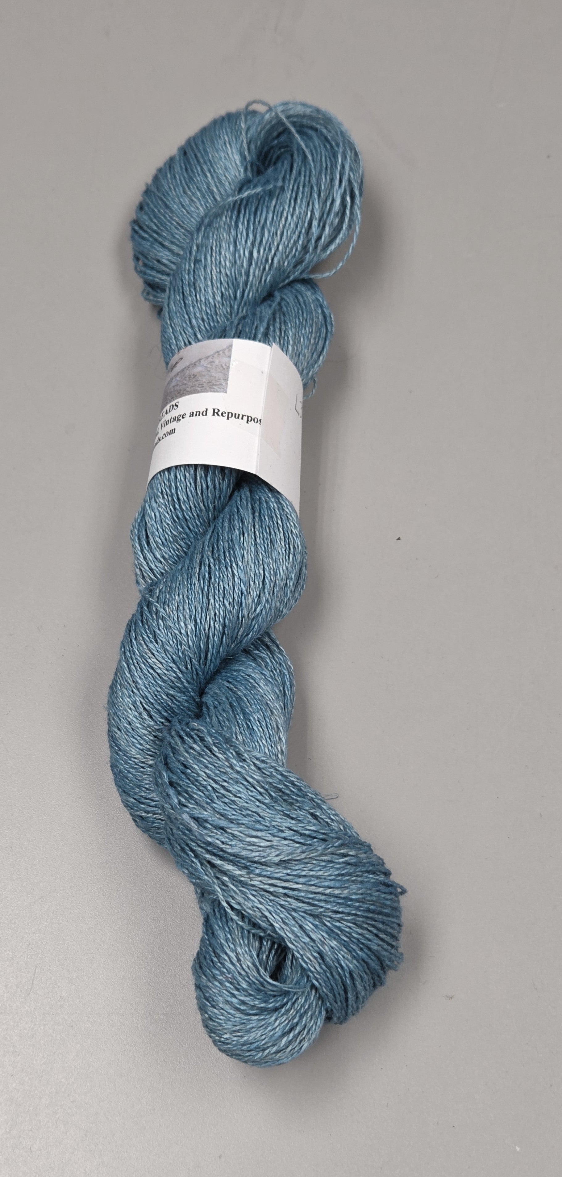 Linen Yarn, Small Batch Studio Dyed. Machine Spun 10/2