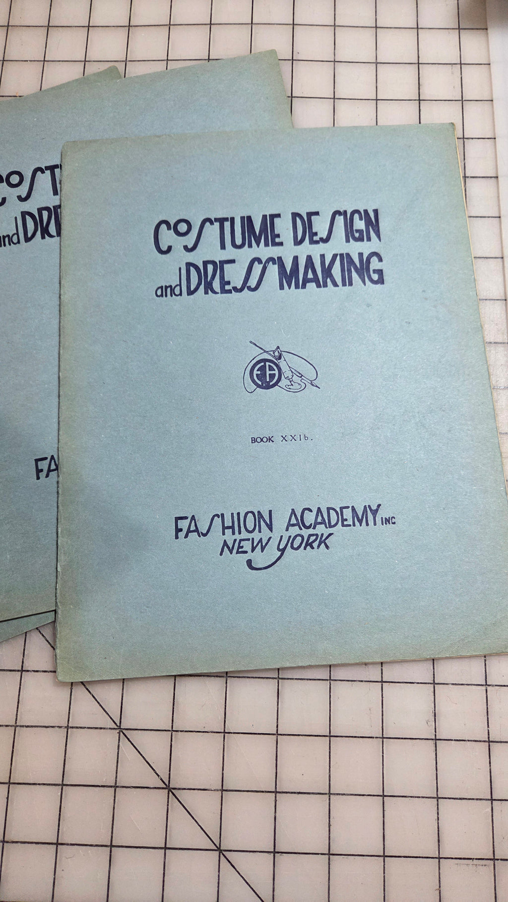 Fashion Academy Course 4 Book Lot NY Dress Making Costume Design 1921 Book 21-23