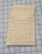 Frank Leslie's Lady's Journal Cut Paper Pattern #488 1870s Girl's Skirt 12