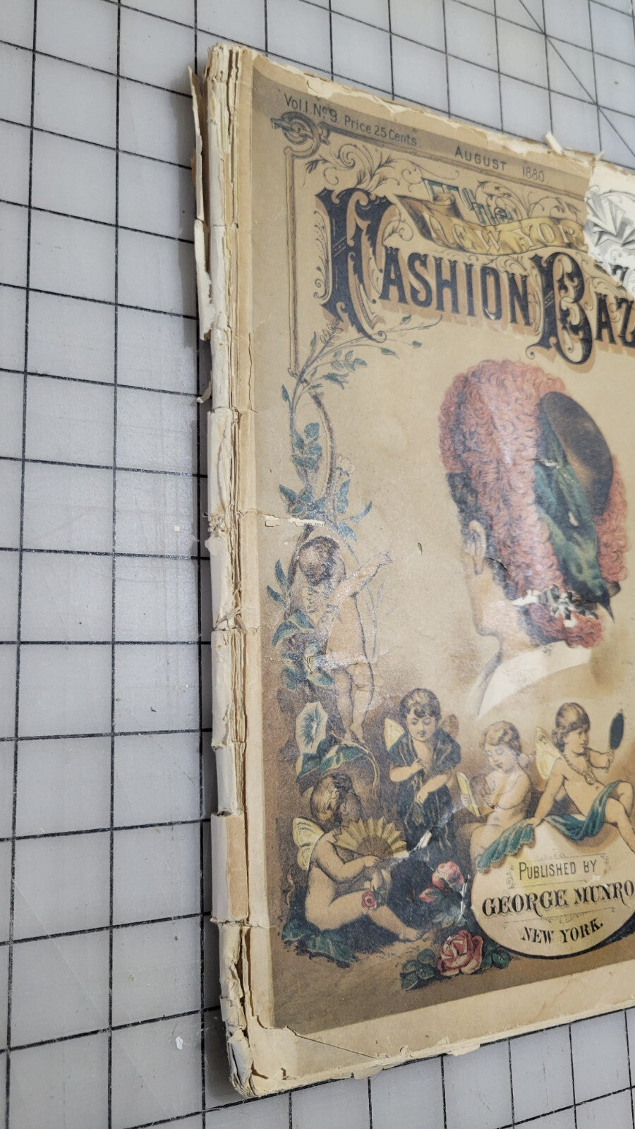 New York Fashion Bazar 1880 July / Aug 5 Weeks Newspaper George Munro Victorian