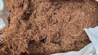 Tamarind Stalk Fiber. Un-Combed. Raw Unfinished Textile Bundle.