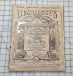 Demorest's Mirror of Fashion 1876 June Stories, Gowns, Painted Plates Original