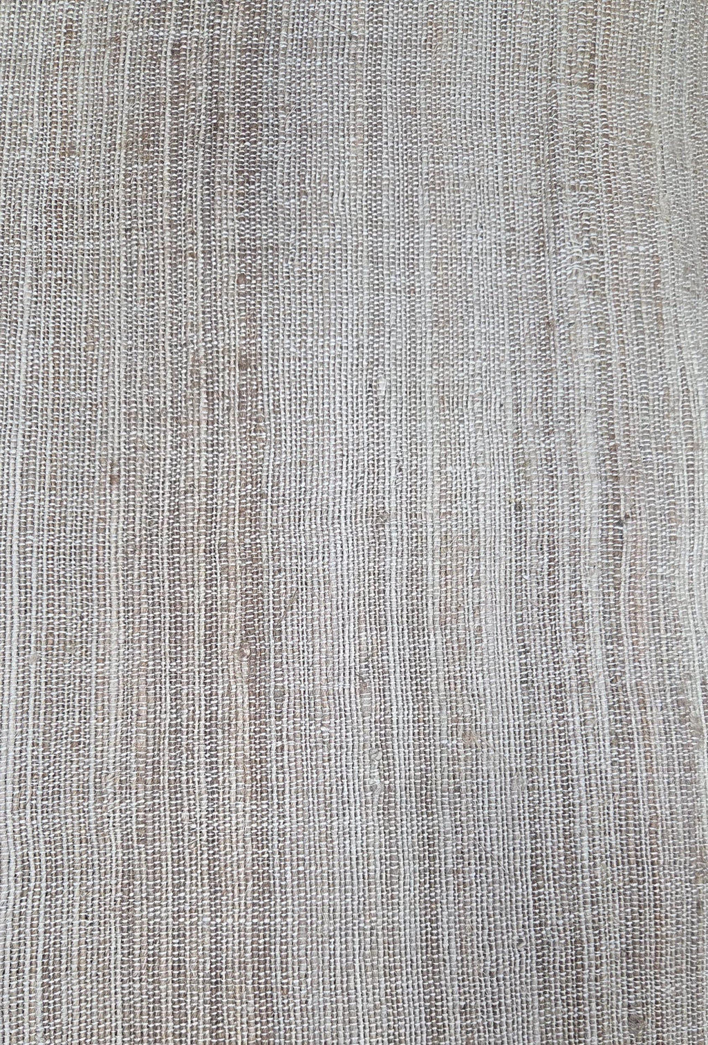 Cactus + Linen Hand Loom Woven Fabric. By the 1/2 Yard. 100% Plant Fiber. 44" Wide