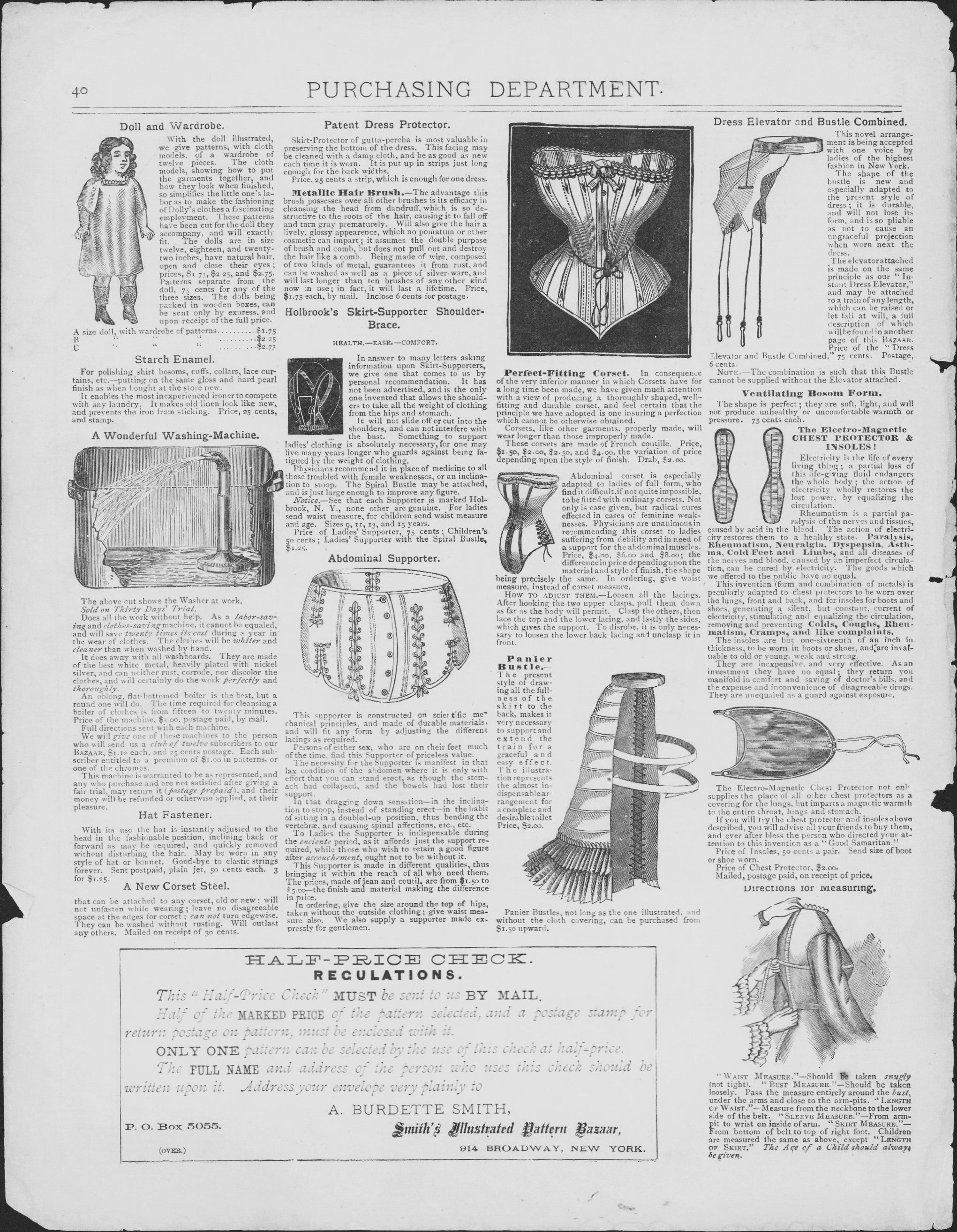 Smith's Illustrated Pattern Bazaar, 1875 Winter, Vol 5 No 2, E-book INSTANT DOWNLOAD.📥
