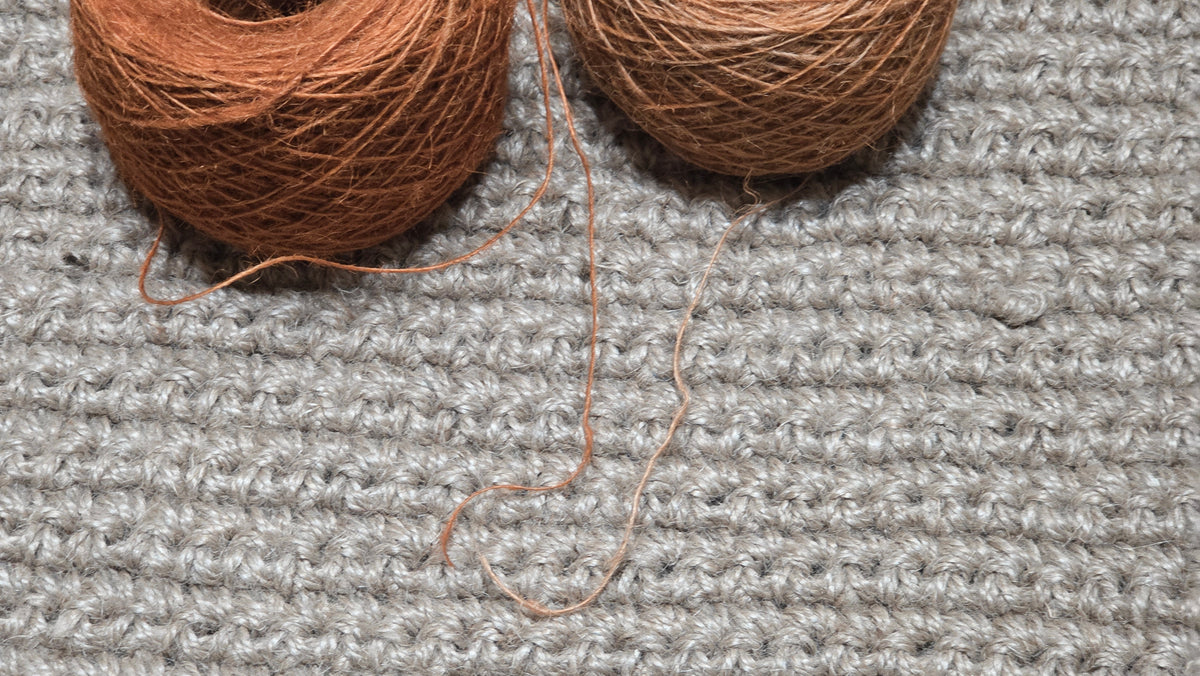 Thread Jute. Orange. 25 Yards Bobbin. Lace Weight.