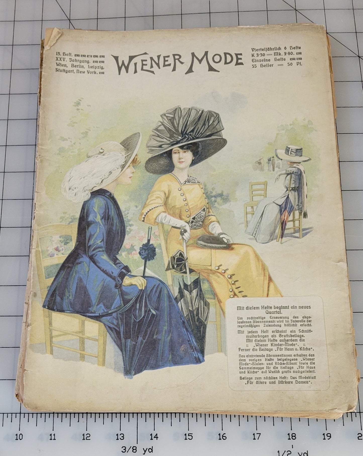 Lot 7 Weiner Mode Catalog German New York Fashion 1912 Edition