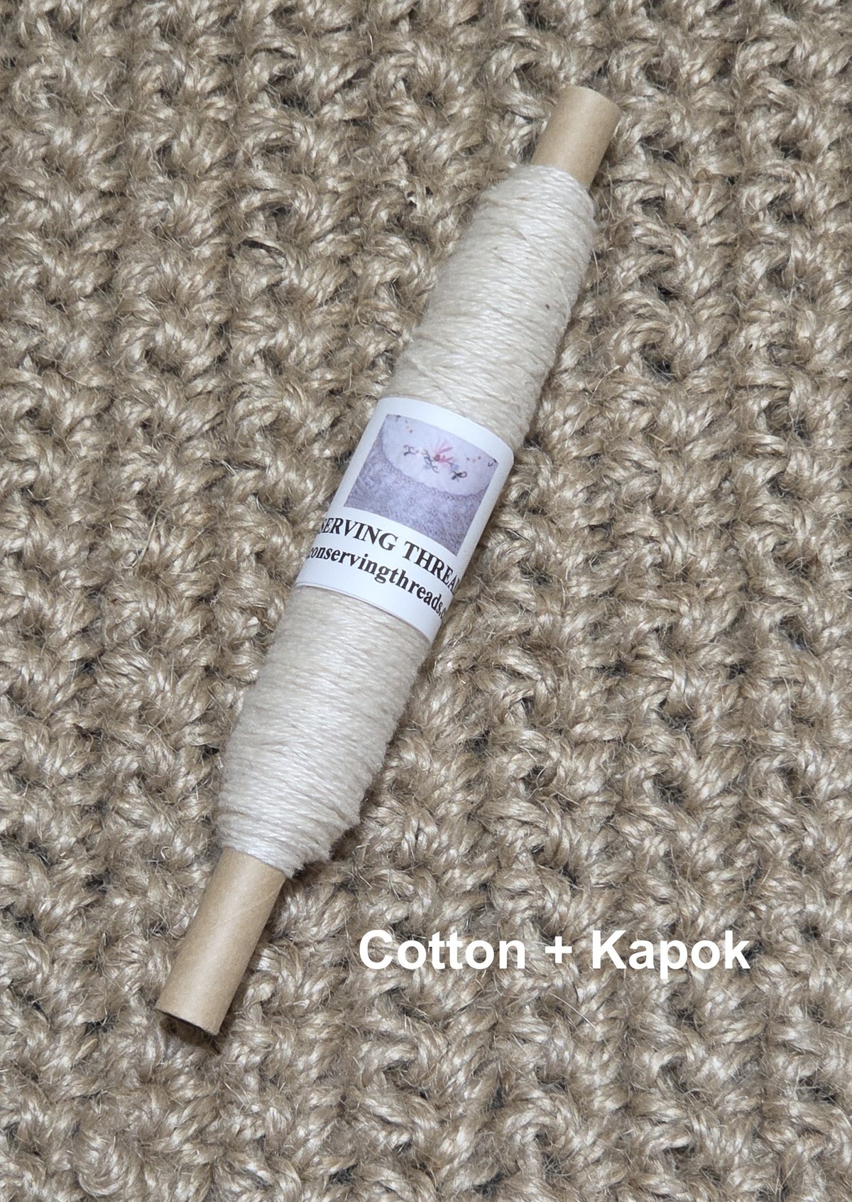 Thread Cotton + Kapok Blend, 50 Yards Spool