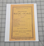 Will Rood Dressmaker Magic Scale 1890s - Instruction Booklets and Rulers - Reprints