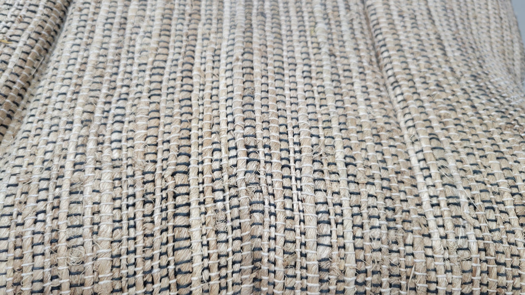 Hand-Woven Fabric. 20 Cotton 80 Banana Plant Fiber. 1/2 Yrd Cut