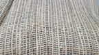 Hand-Woven Fabric. 20 Cotton 80 Banana Plant Fiber. 1/2 Yrd Cut