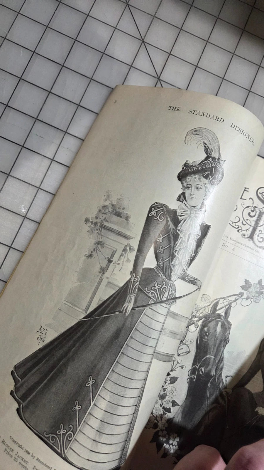 Standard Designer March 1898 Fashion Company NY Dress Ladies Booklet Catalog