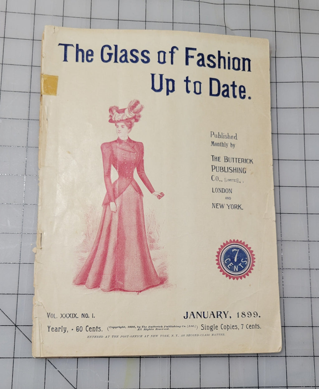 The Glass of Fashion, 1899 January, Butterick Publishing Co. Ltd., Vol 39 No 1