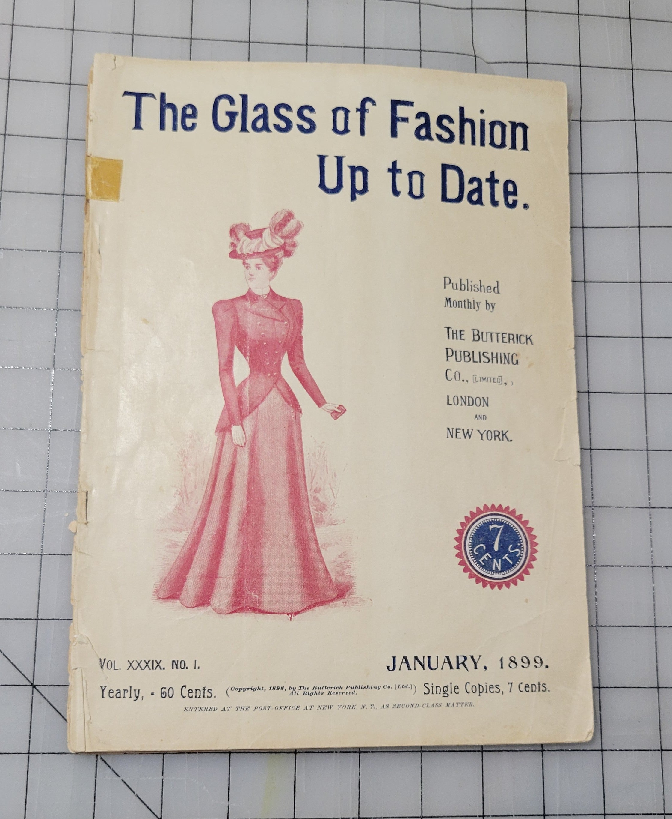 The Glass of Fashion, 1899 January, Butterick Publishing Co. Ltd., Vol 39 No 1