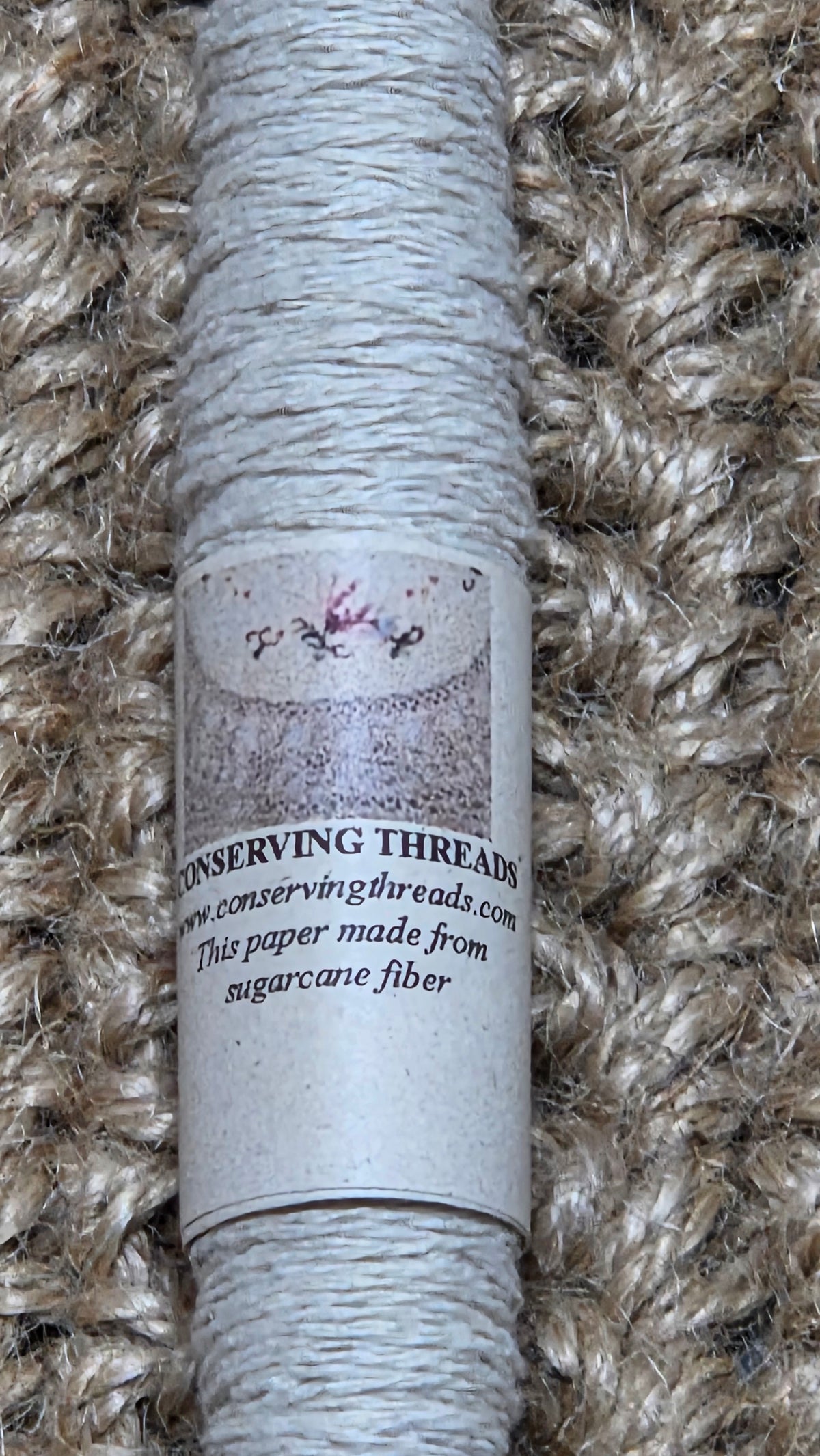 Sewing Thread from the Fireweed Plant, Natural Plant Fiber. 2 Ply