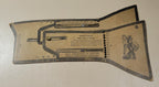 Under Arm Piece from Prof JB Plant 1904, Dress Cutting System Corsage Original