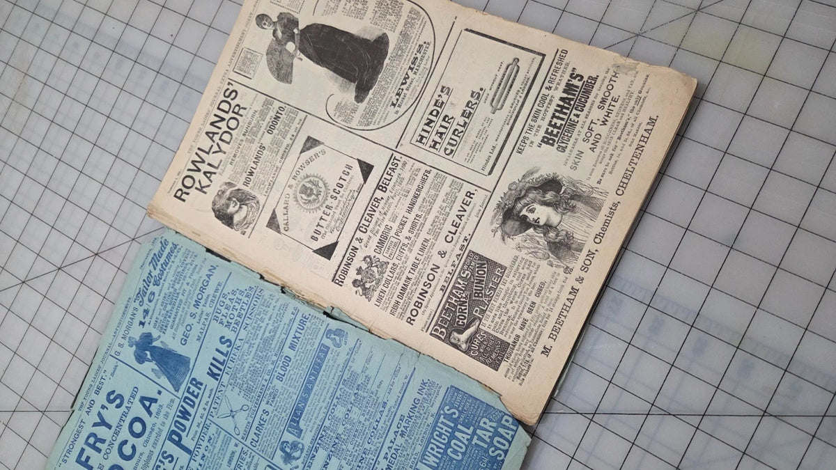 Young Ladies Journal Magazine 1895 Sept Fashion Illustrated Patterns American Ed
