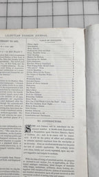 Liliputian 1884 Fashion Journal Mothers Help Girls April Catalog Victorian