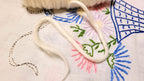 Pre Drafted Cotton Sliver, USA Organic (Texas), Upland Variety (Pin Draft 0.5 Ounce) on Bobbin
