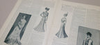 1901 FASHIONS. February Journal American Woman Paper Original Dress, Victorian