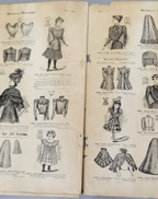 McCalls Magazine Original. March 1900. Pattern Catalog. Ladies Children Fashion.