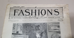 1897 FASHIONS. January Journal American Woman Paper Original Dress, Victorian