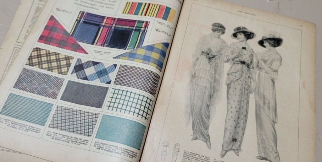 1914 Wiener Mode Original April German Fashion Catalogue New York Women Styles