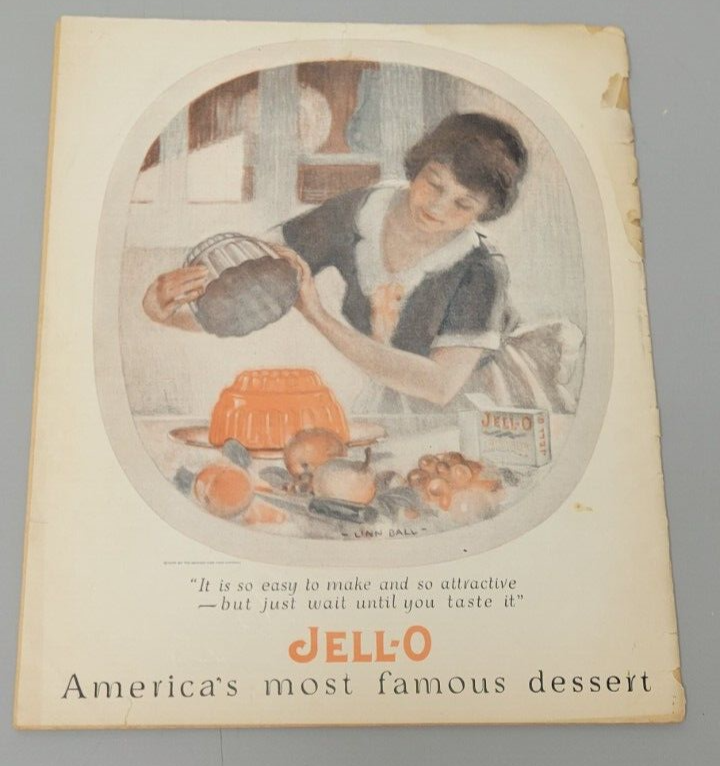 1924 The American Needlewoman, April. Original. Craft Magazine.