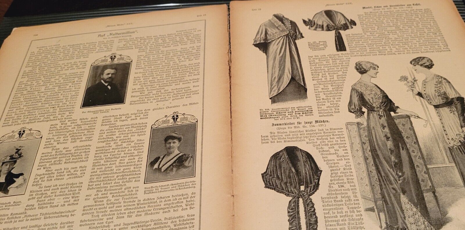 Wiener Mode April 1912 German Fashion Catalogue New York Women Styles