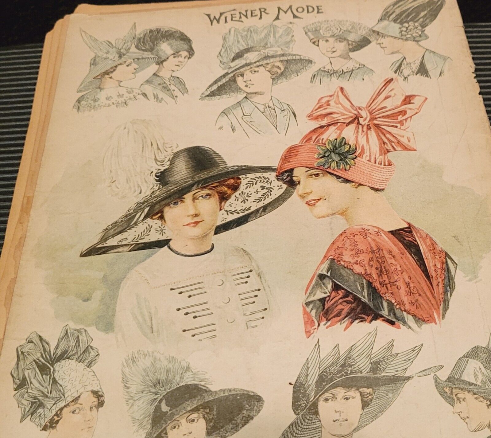 Wiener Mode April 1912 German Fashion Catalogue New York Women Styles